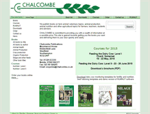 Tablet Screenshot of chalcombe.co.uk